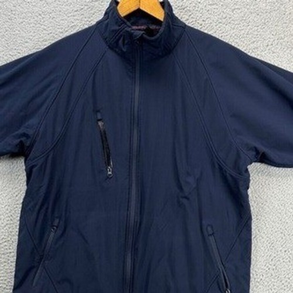 Red Wing Softshell Jacket Mens XL 7818253 Blue Waterproof Windproof Full Zip